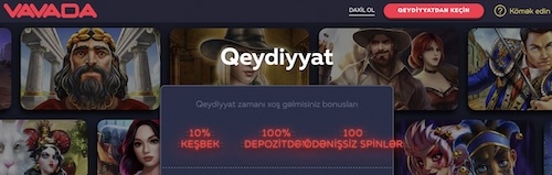Vavada Onlayn Kazino