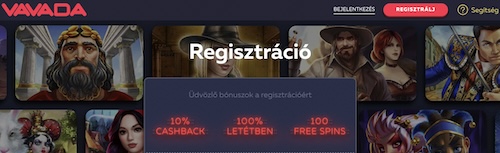 Vavada Online Kaszinó: Hivatalos Oldal